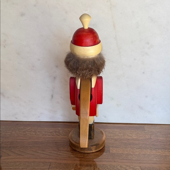 Carved Wood Nutcracker Figurine - Picture 3 of 6